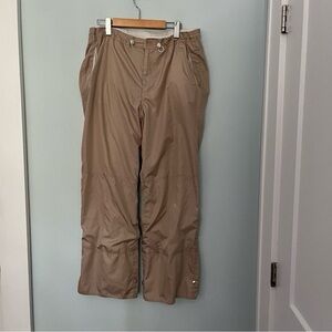 Vintage Oleg Cassini Sport Cinchable Adjustable Hem Technical Pants